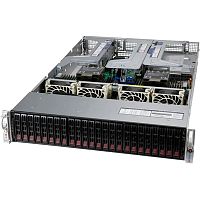 SYS-220U-TNR_ Сервер SuperMicro SuperServer Ultra 220U Gen 3 Ice Lake 3.6GHZ 40C 2P 32x256GB LGA 4189 22SFF с горячей заменой 2x1600W
