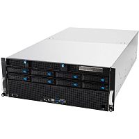 90SF0214-M00DV0 Сервер ASUS ESC8000 ESC8000A-E11 Gen3 7003 3.2GHZ 64C 2P 32x128GB LGA 4094 8LFF с горячей заменой 4x3000W